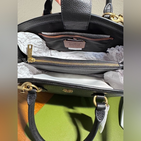 COACH Legacy Medium Carryall Satchel Handle Bag 28 - Picture 6 of 10